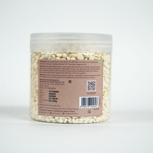 Sara Vitamin C Beans Wax 400 + Sara Turmeric Beans Wax 400 G + Sara White Chocolate Beans Wax 400 G